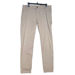 Birddogs Stretch Khaki Pants Performance Chinos Men’s Size 36x34 Built-in Liner